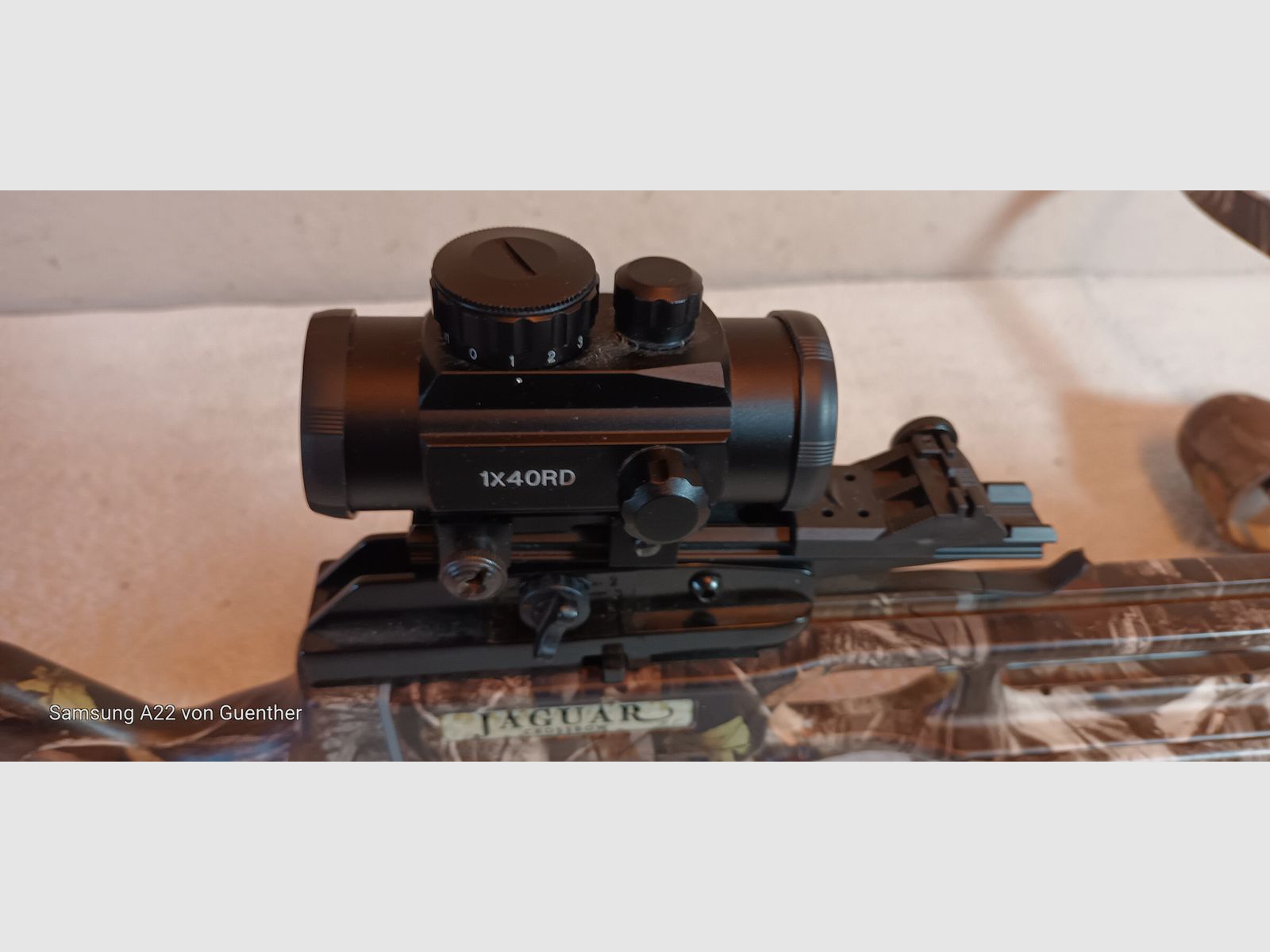 jaguar crossbow camo deluxe  175 lbs