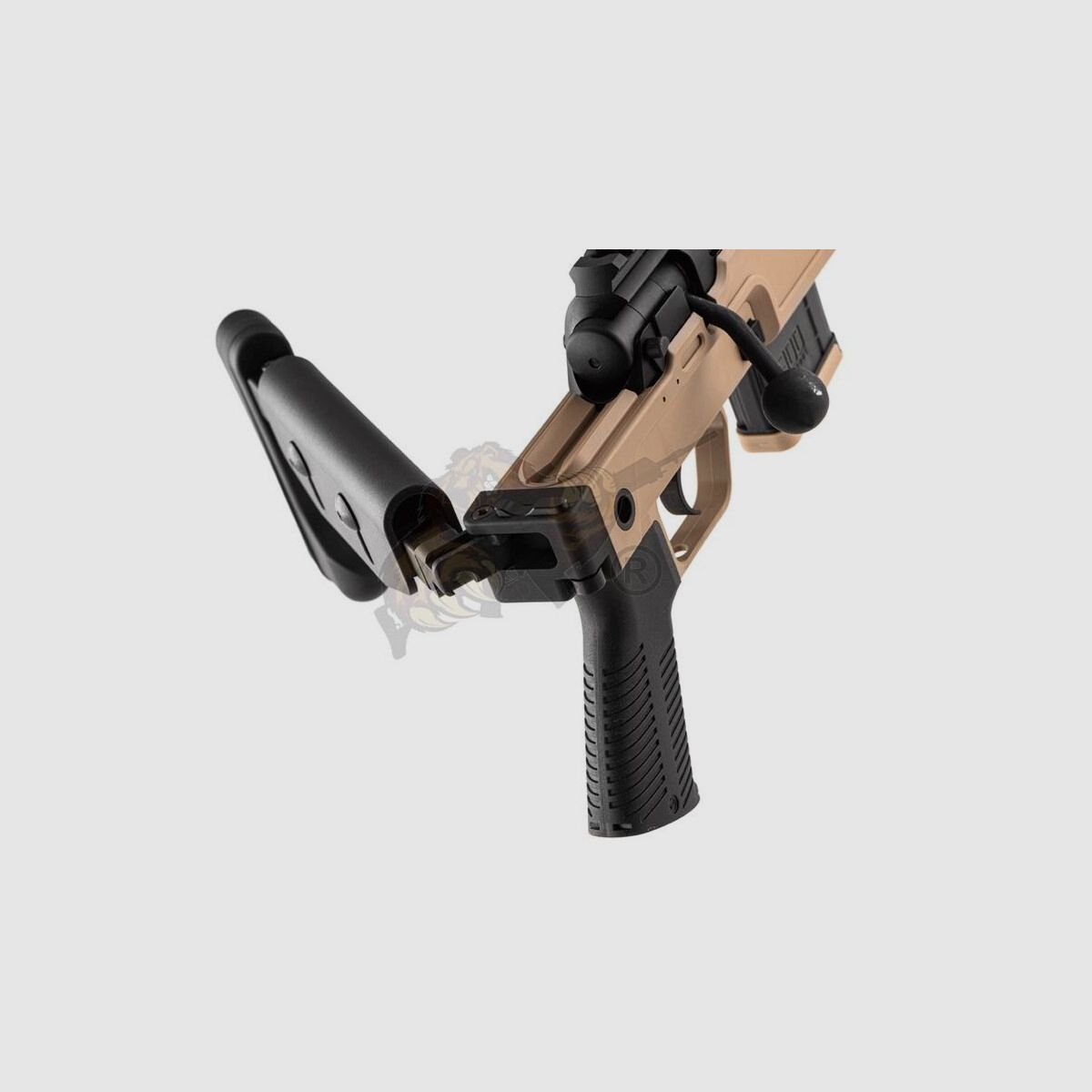 SPR 300 Pro Airsoft Sniper Rifle in Black/Tan free from 18 years, image 12 of 14