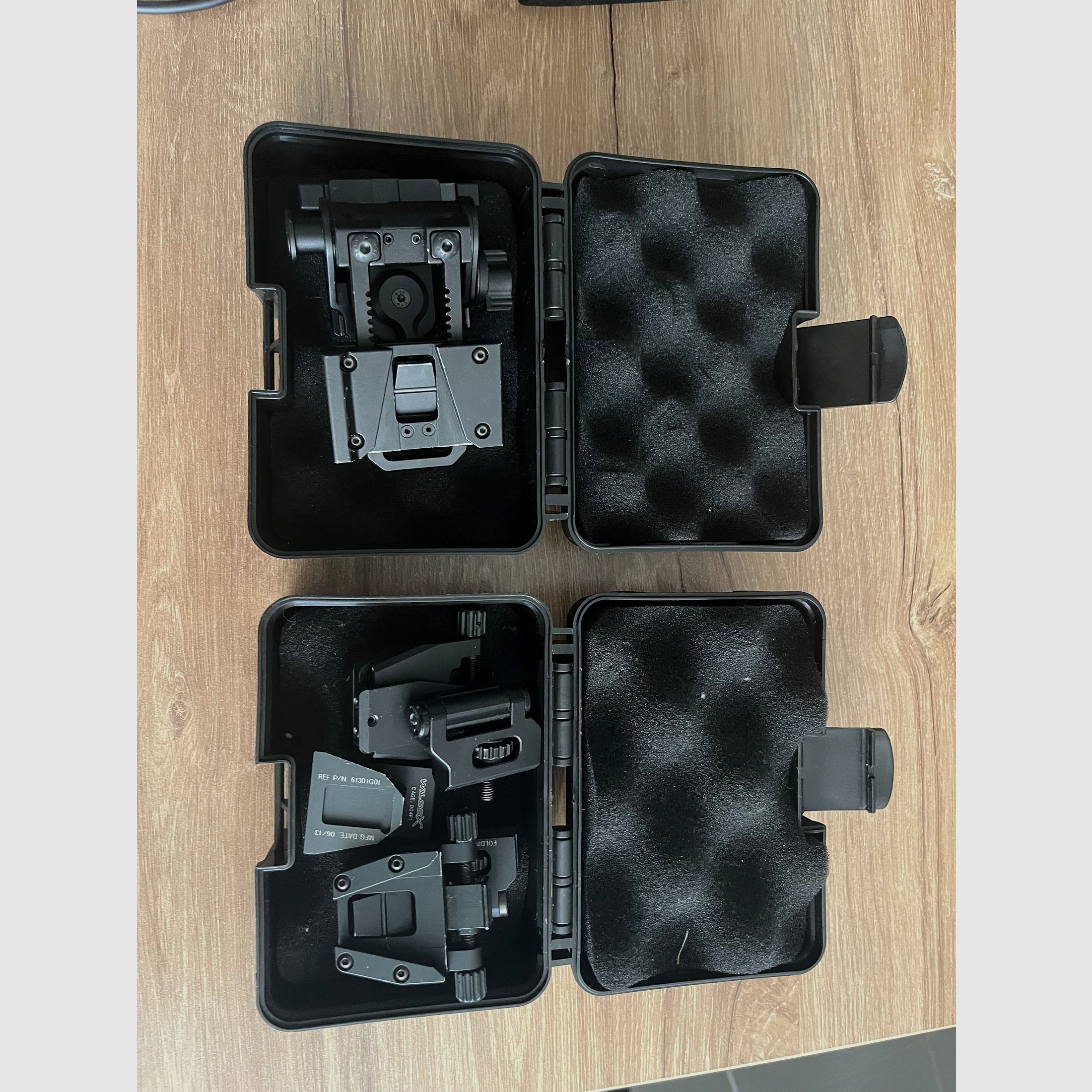 Original Wilcox G24 Mount with Wilcox SkeetIR Bridge Arm complete with original invoice