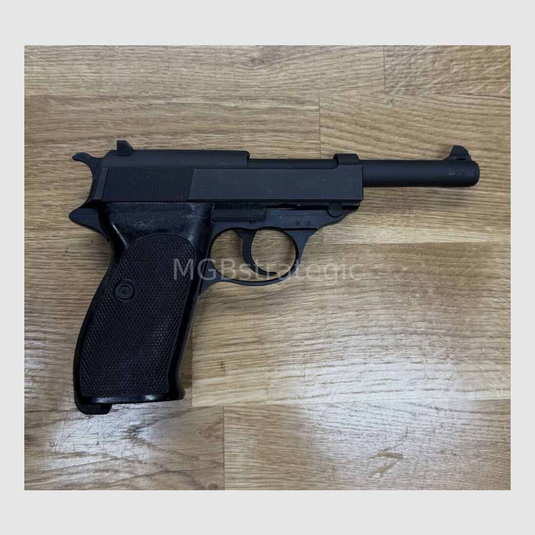 Walther P1 ex stock de depósito de Bundeswehr con bolsa de depósito incluida 1x cargador P38 pistola semiautomática 9mm Luger P 38 / con embalaje de depósito ex stock Bw