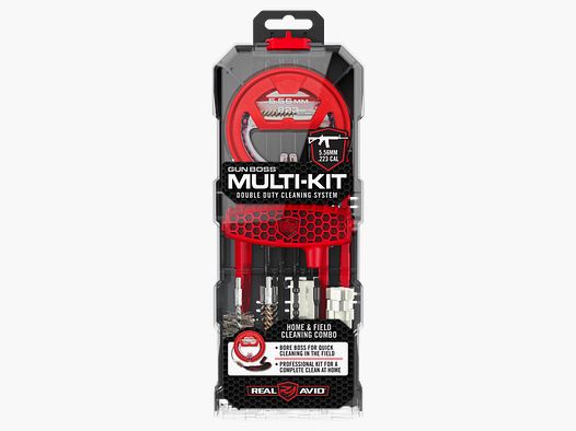 Nécessaire de nettoyage Gun Boss Multi-Kit Real Avid
