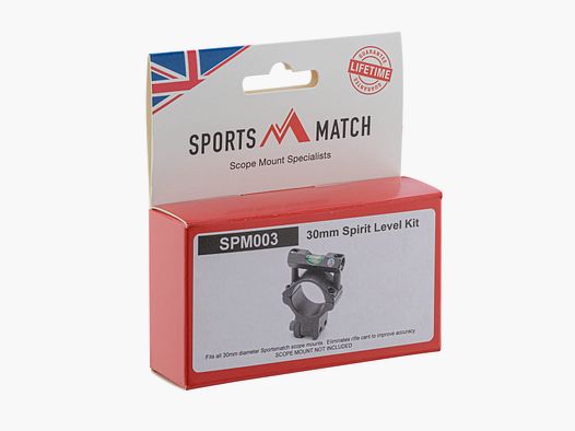 Collier Sports Match pour montage lunette 30mm avec niveau à bulles