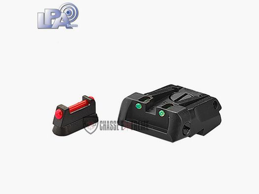 Hausse Réglable et Guidon LPA avec Fibre Optique pour CZ Shadow / Shadow 2