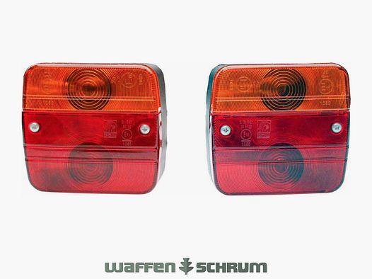 Beleuchtungsset für Heckträger mit Magnet