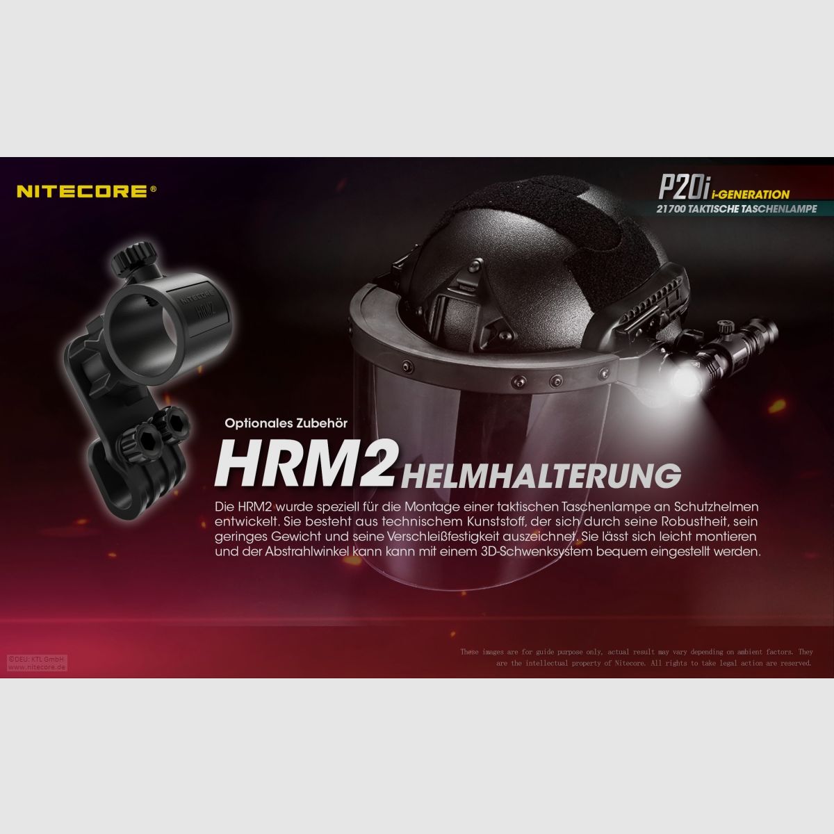 Nitecore P20I Taschenlampe P20i 1800 Lumen