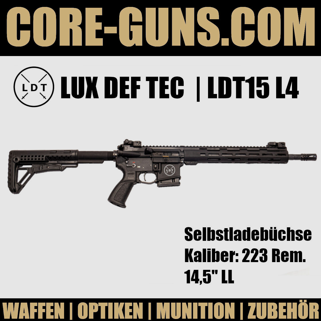 Lux Def Tec LDT15 L4 14.5" LL | Cal. 223 Rem Not approved for sporting use available immediately