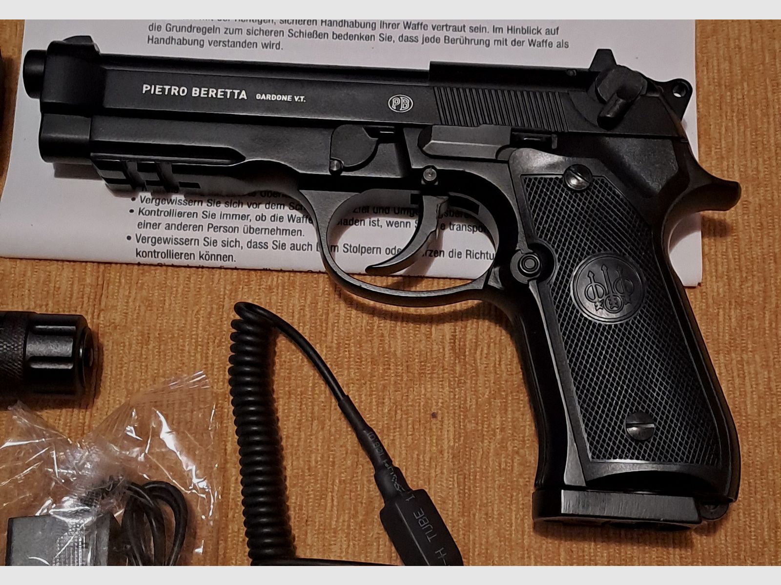 Beretta Mod. 92 A1, CO2, cal. 4,5mm (.177) automatica