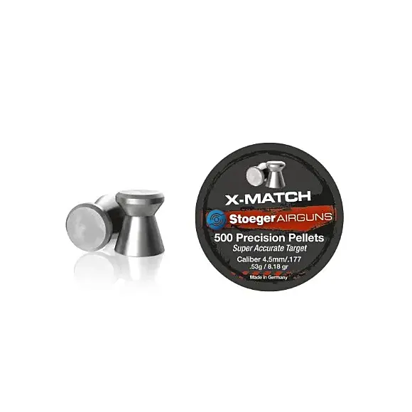 Box mit 500 Stoeger X-Match Diabolos Kaliber 4,5 MM, Bild 1 von 2