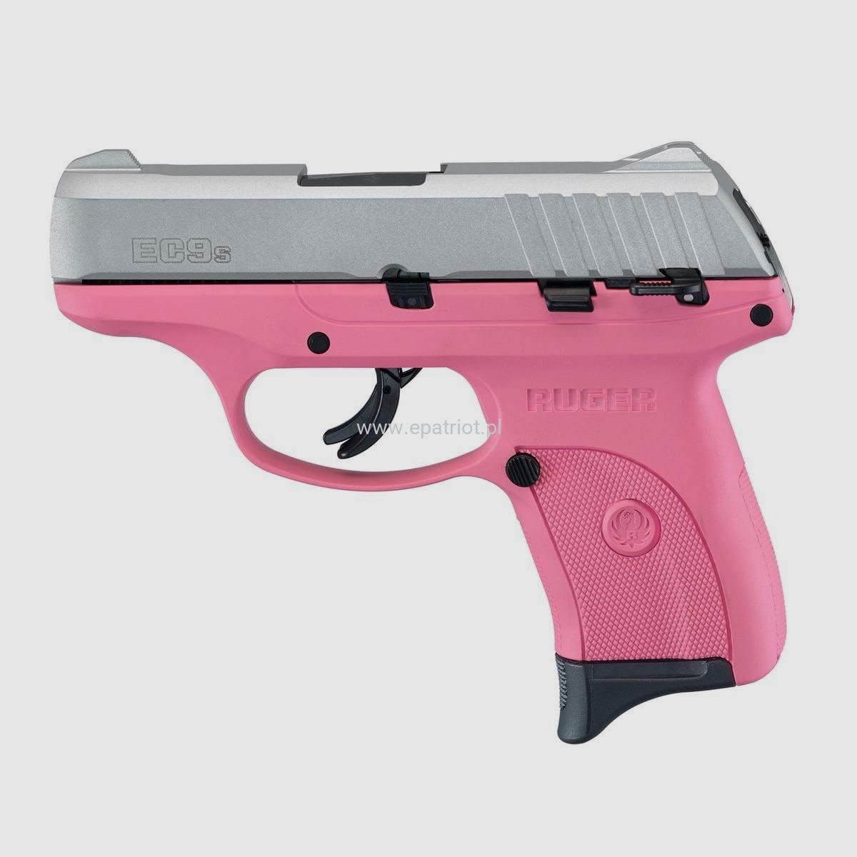 Pistolet Ruger EC9s aluminium/rose 3296, image 1 sur 5