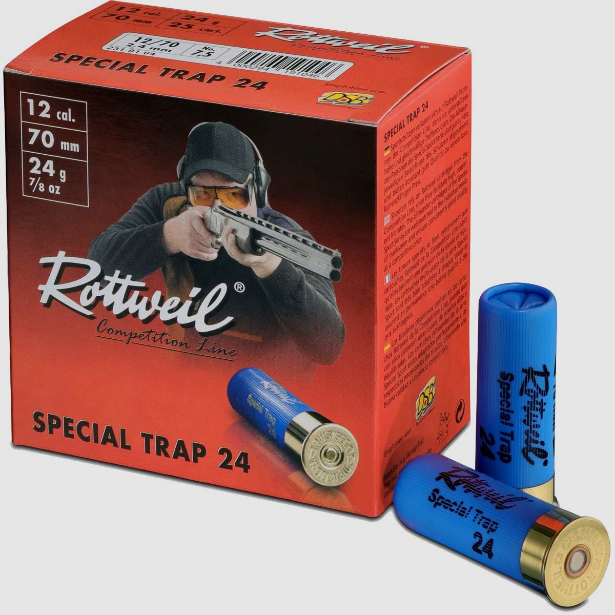 Rottweil 12/70 Special Trap 24 2,4mm - 24g