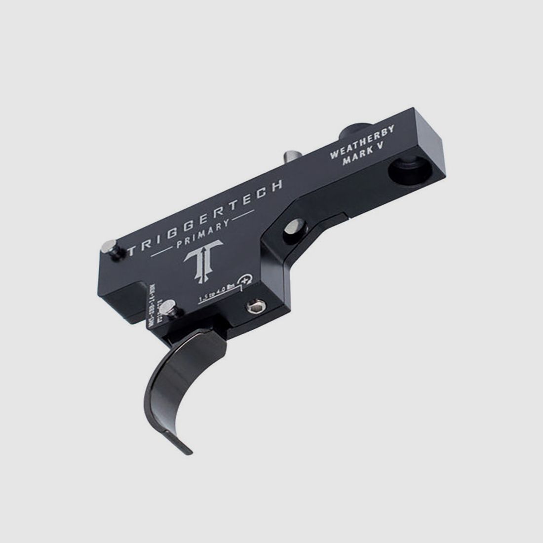 TRIGGERTECH Weatherby Mark V Special – Weatherby gebogen (PVD Schwarz), Bild 2 von 2