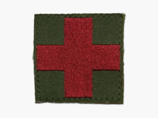 Fritzsch Textilabzeichen Red Cross/Medic Klett oliv