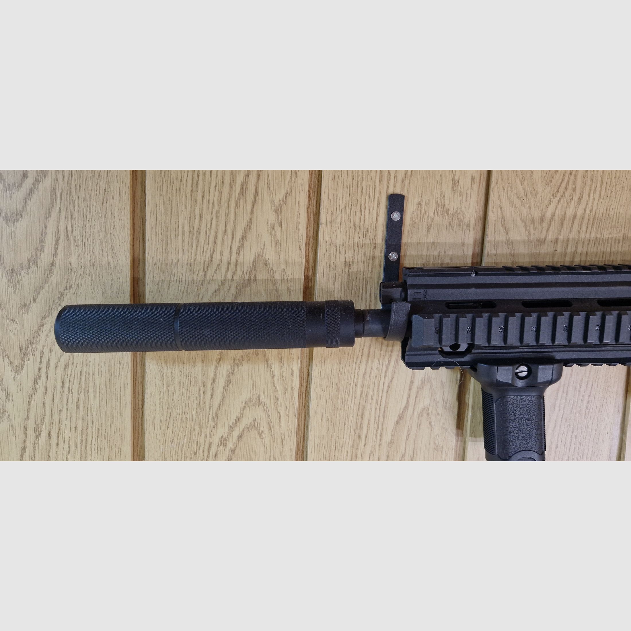 HK416A5 Sportsline + silenziatore + mirino a punto in super stato 6mm AEG