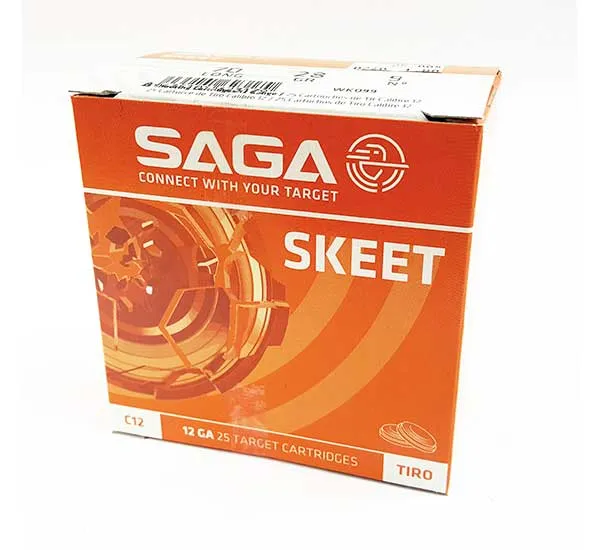 Munitions à grenaille 12/70 SAGA Skeet 24 g