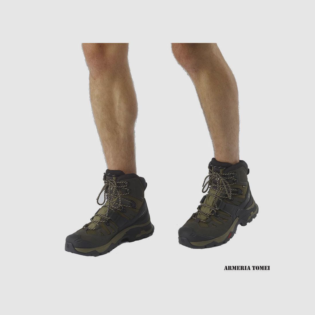 SALOMON – HEREN – QUEST 4 GTX Olive Night / Peat / Safari, afbeelding 4 van 4