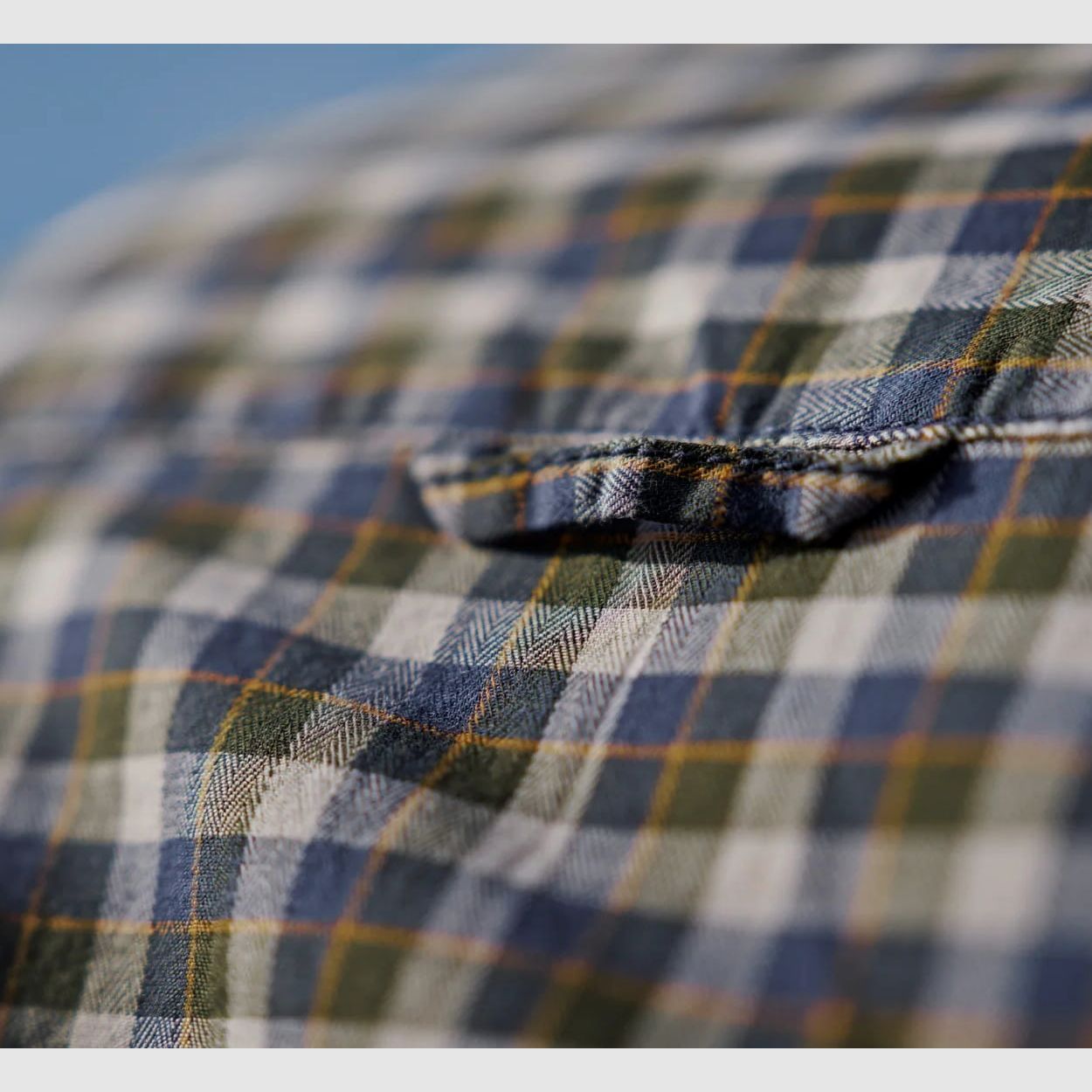 Koszula Härkila Fjell S/S - Naval Blue Check, zdjęcie 5 z 6