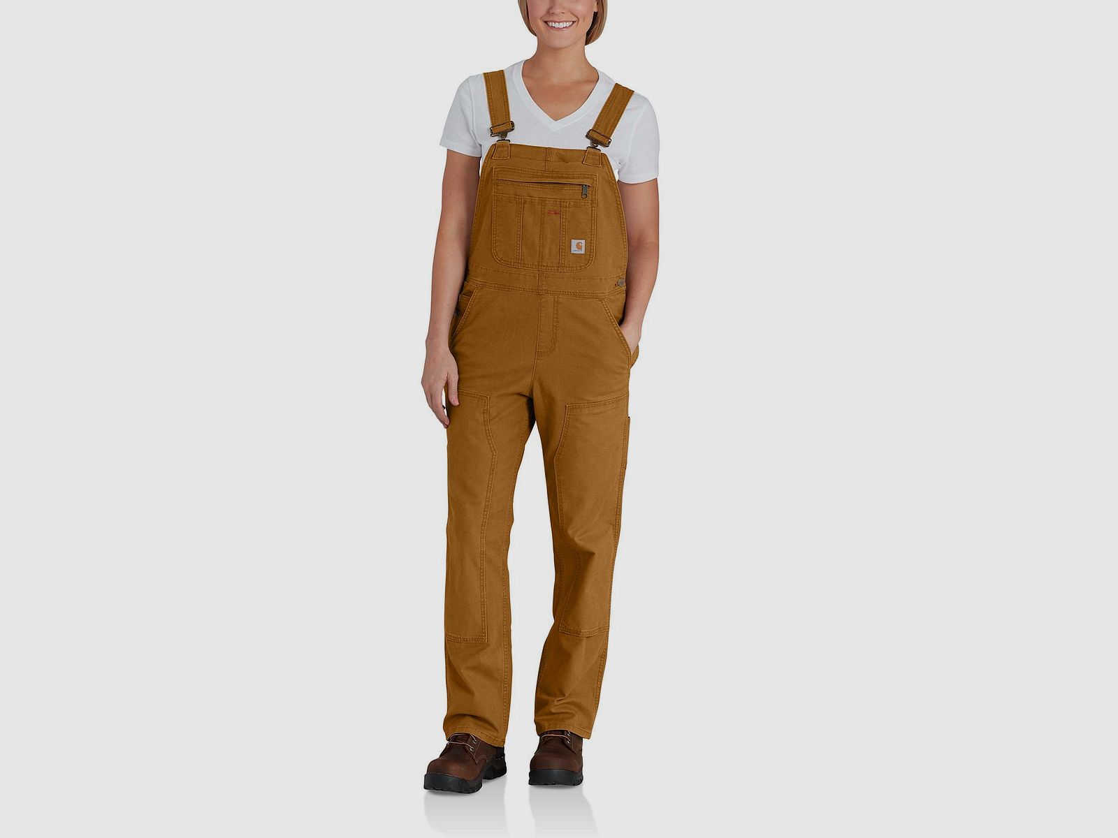 Carhartt Crawford Suspender Pants Donna Carhartt® Marrone XL