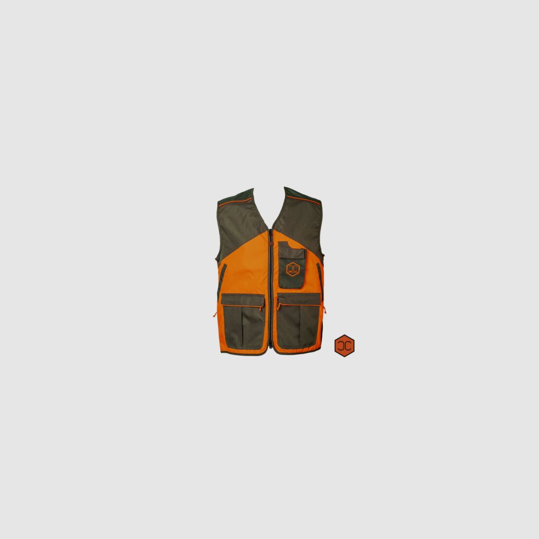 Gilet Capone Jagd Taburno orange, Bild 2 von 3