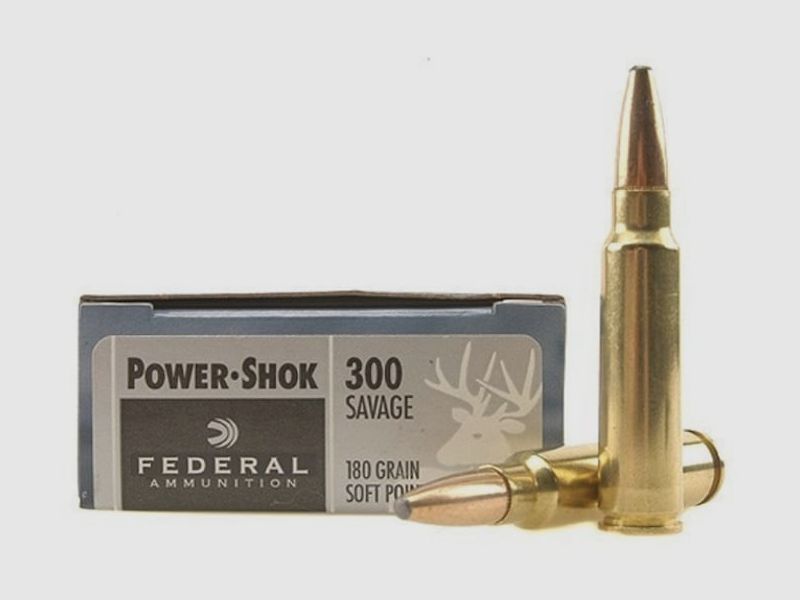 Federal Power-Shok .300 Savage 180GR JSP 20 cartridges