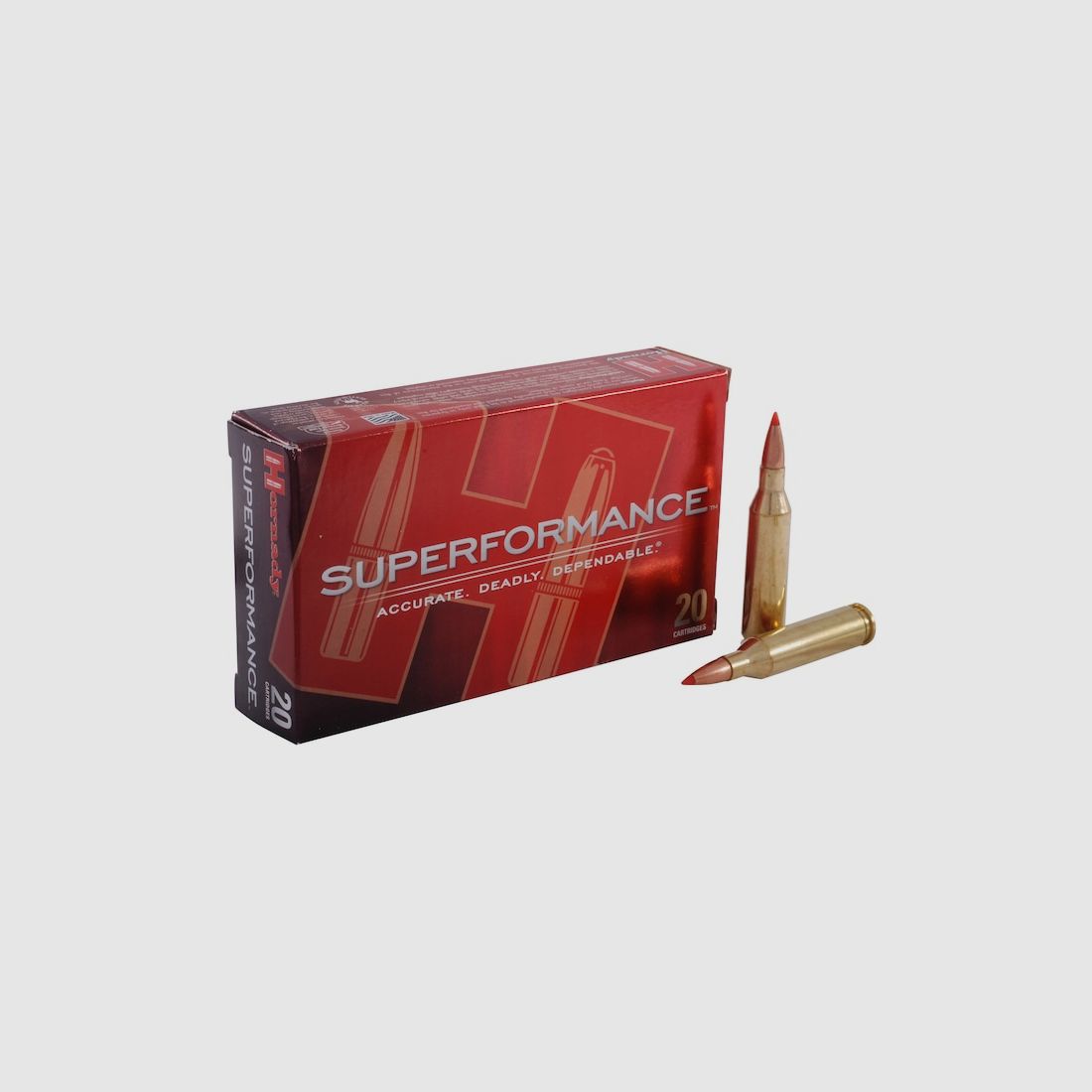 Hornady Superformance .243 Win. 95GR SST 20 Patronen