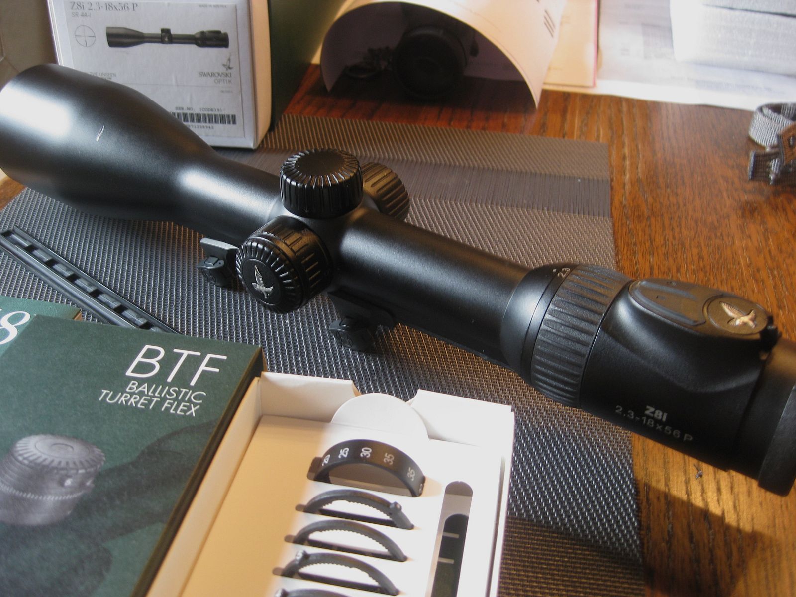 TOP Swarovski Z8i 2.3-18x56 P SR Abs. 4A-I incl. saddle mount high for Blaser and Sauer 505 !! NO ZEISS-LEICA-S&B-GPO-DDoptics-IOR-Mauser !