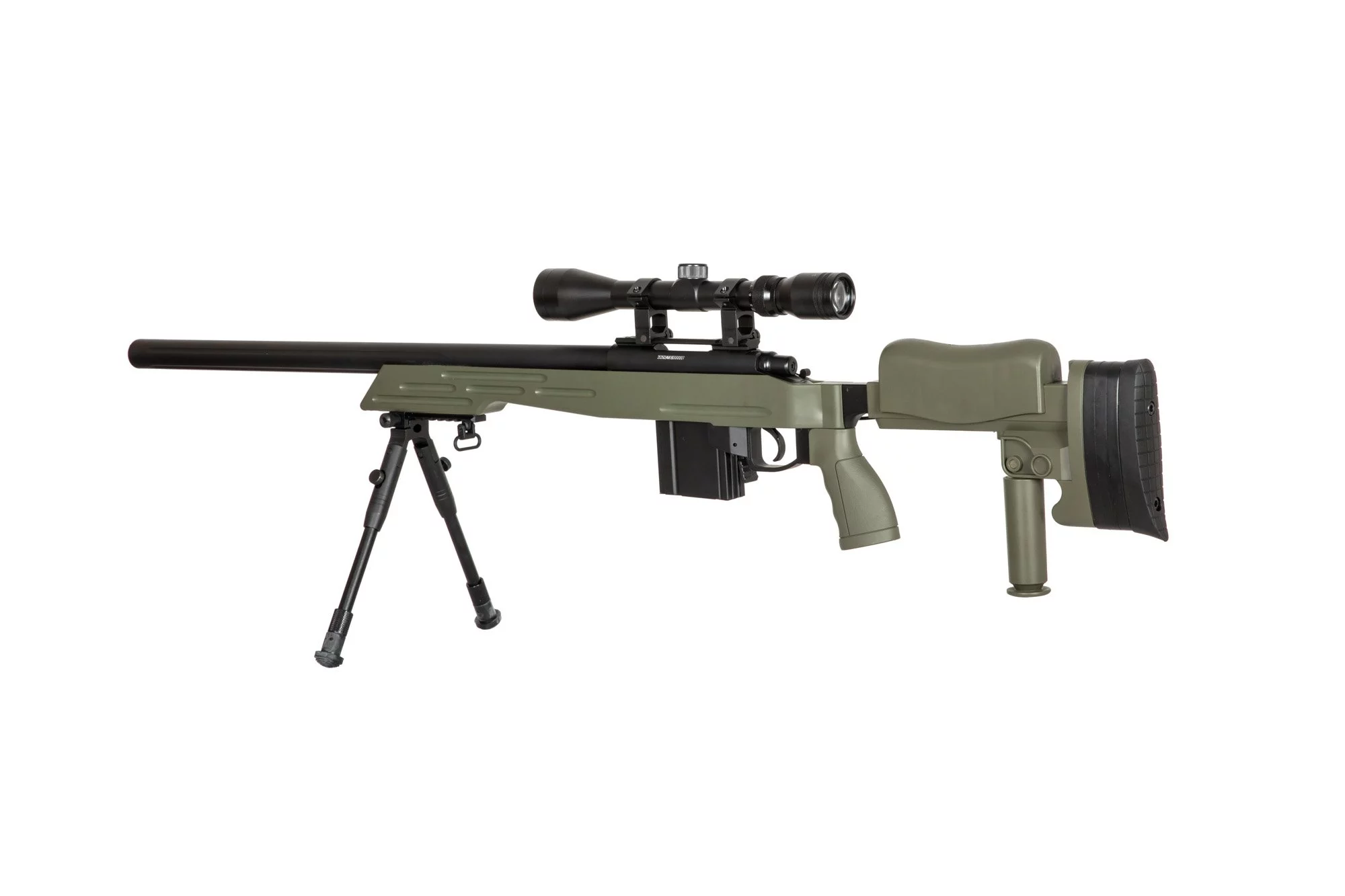Karabin snajperski ASG WELL MB4413D - oliwkowa, zdjęcie 14 z 20