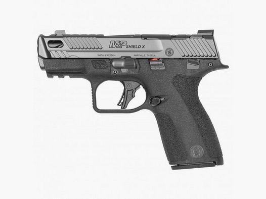 Pistole SMITH & WESSON M&P Shield X PC Carry Comp 3,6" mit manueller Sicherung - 9mm.