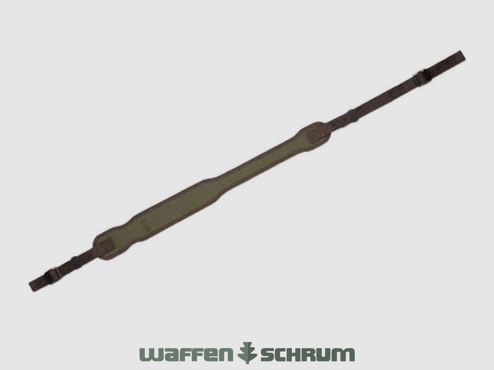 CZ Gewehrriemen Nylon/Gummi grün