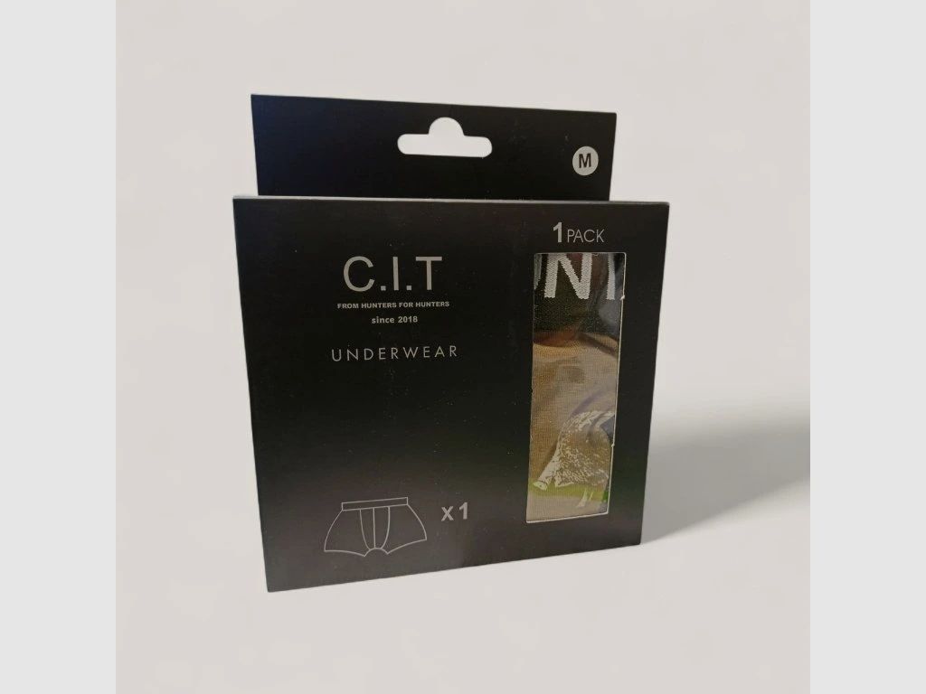 C.I.T Mutande con motivo di cervi e cinghiale, immagine 3 di 3
