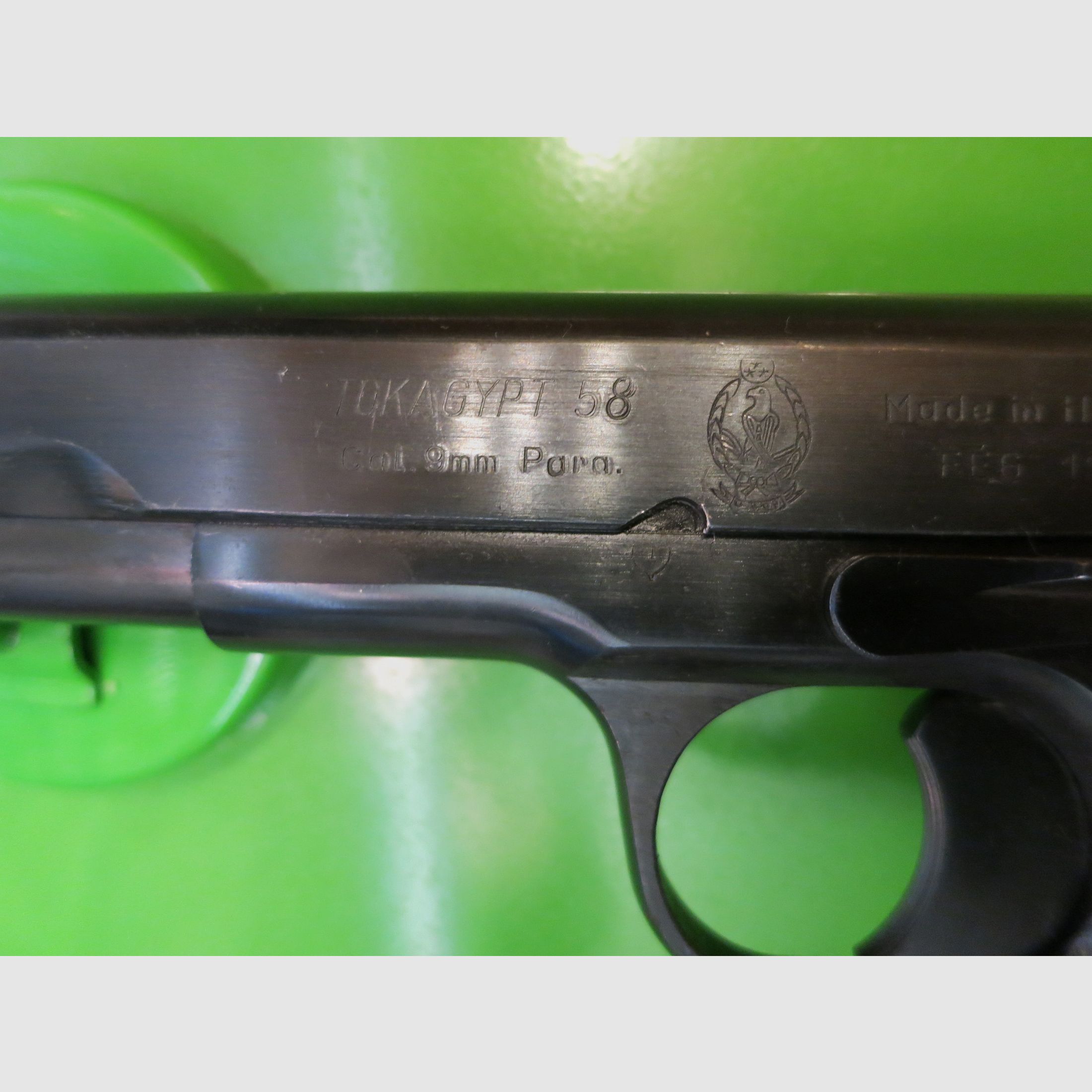 Pistola, FEG (1958), Tokagypt 58, Cal.9 mm Para     #82-