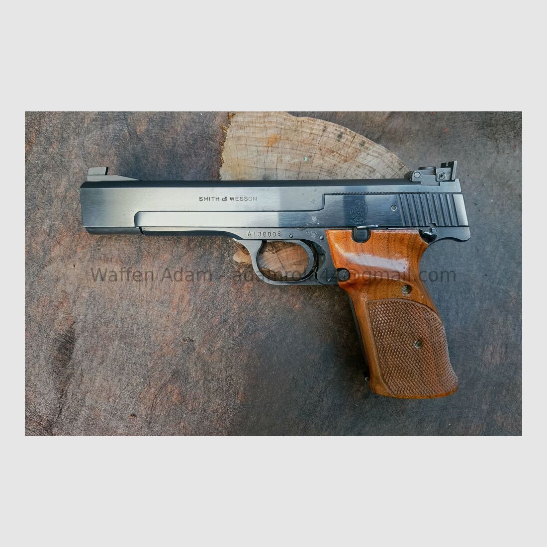 Smith & Wesson Modell 41, 5 1/2 ", Sport Pistole 1972