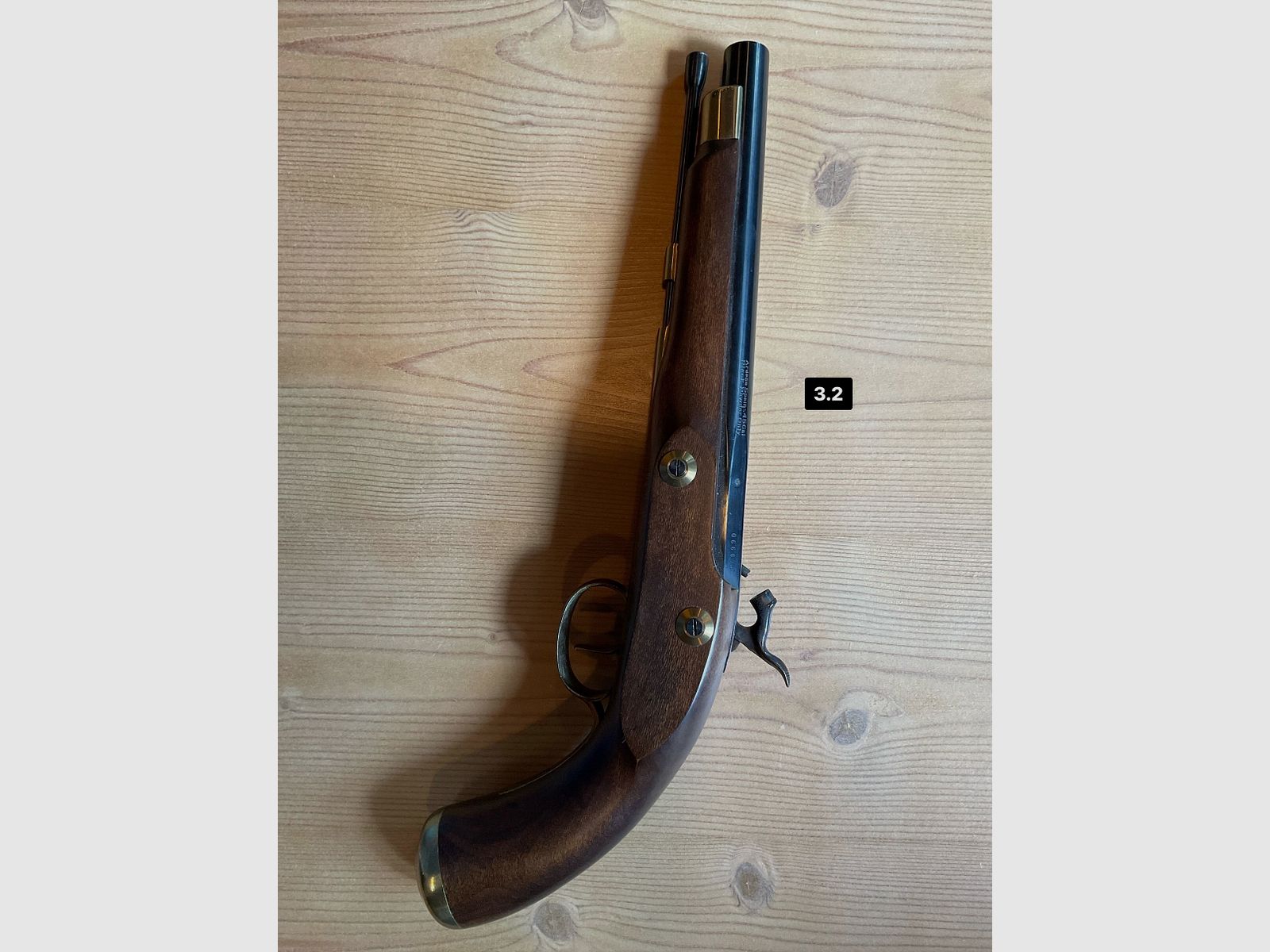 Schwarzpulver Vorderladerpistole