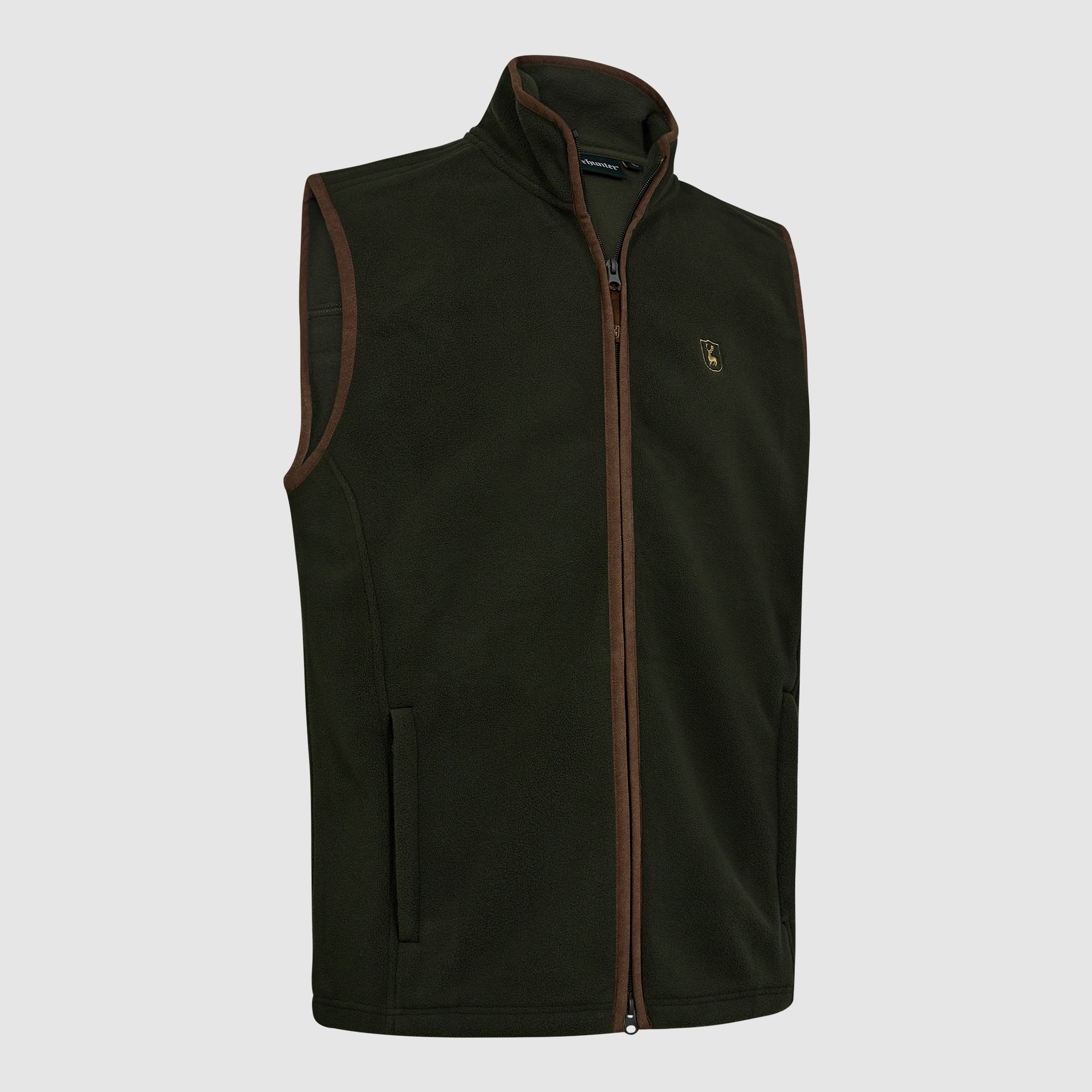 Deerhunter Cumbria Fleece Kamizelka Męska Forest Ember XL