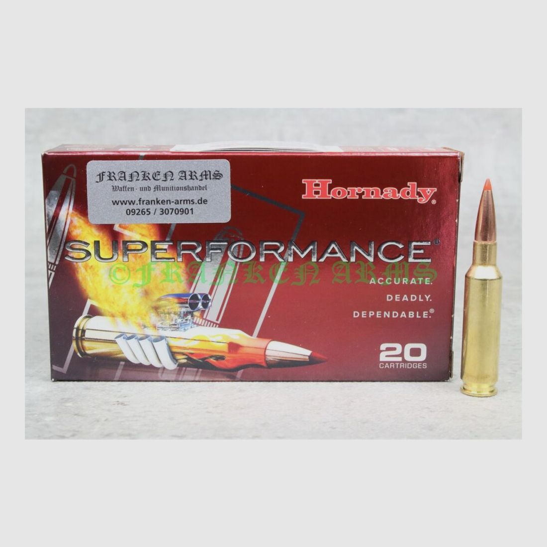 Hornady SST 6,5 Creedmoor 129gr. 8,4g 20 Stück Staffelpreis