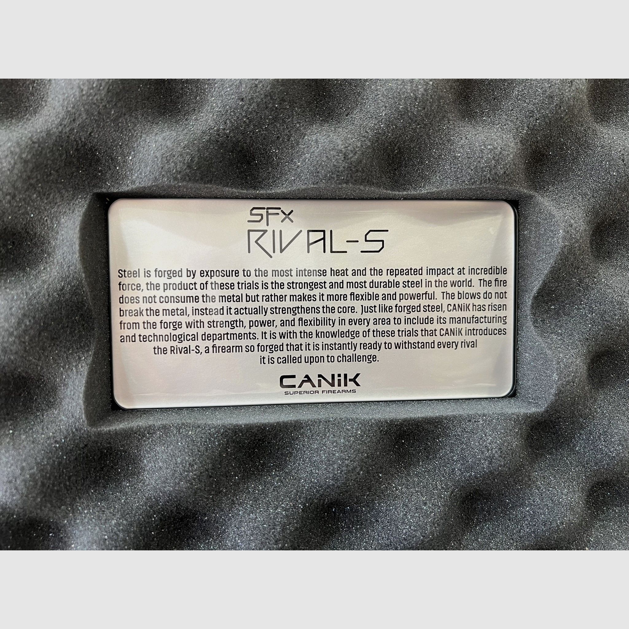 CANIK RIVAL CAŁA METALOWA CHROMOWANA NIEBIESKA – 9X19, zdjęcie 12 z 12