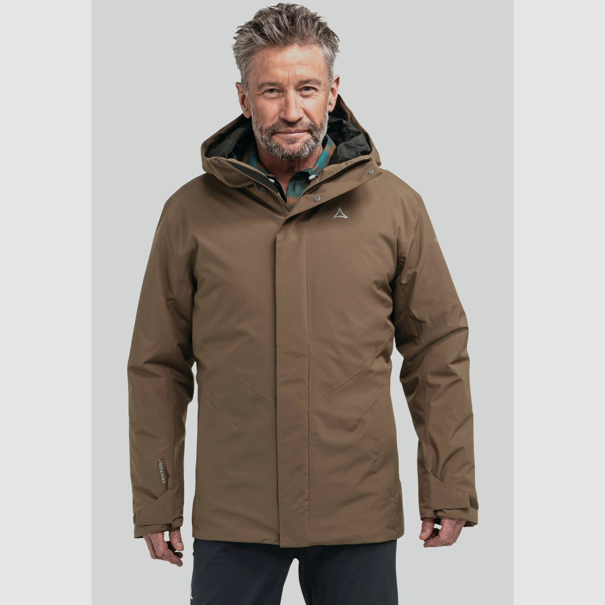 SCHÖFFEL Hiking Parka Style Froda MNS Braun