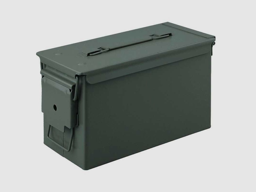 Metall-Munitionskiste Kal.50 33X18X23 cm - Tan, Bild 4 von 4