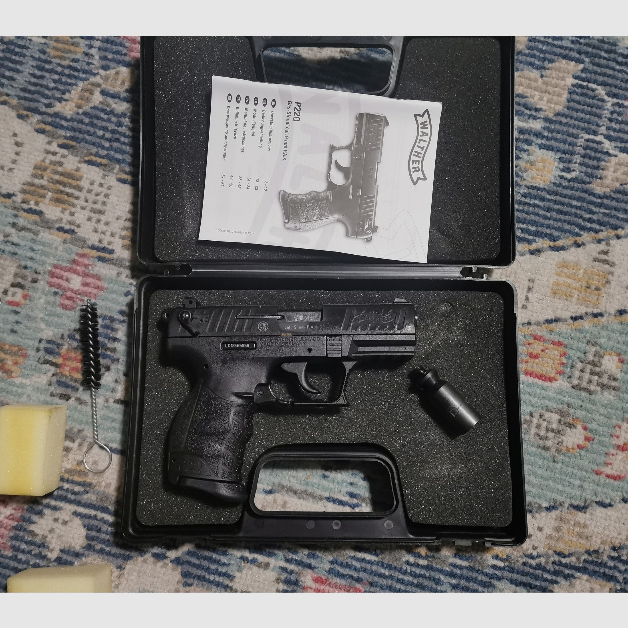 Walther P22 pistola a salve libera da 18 anni