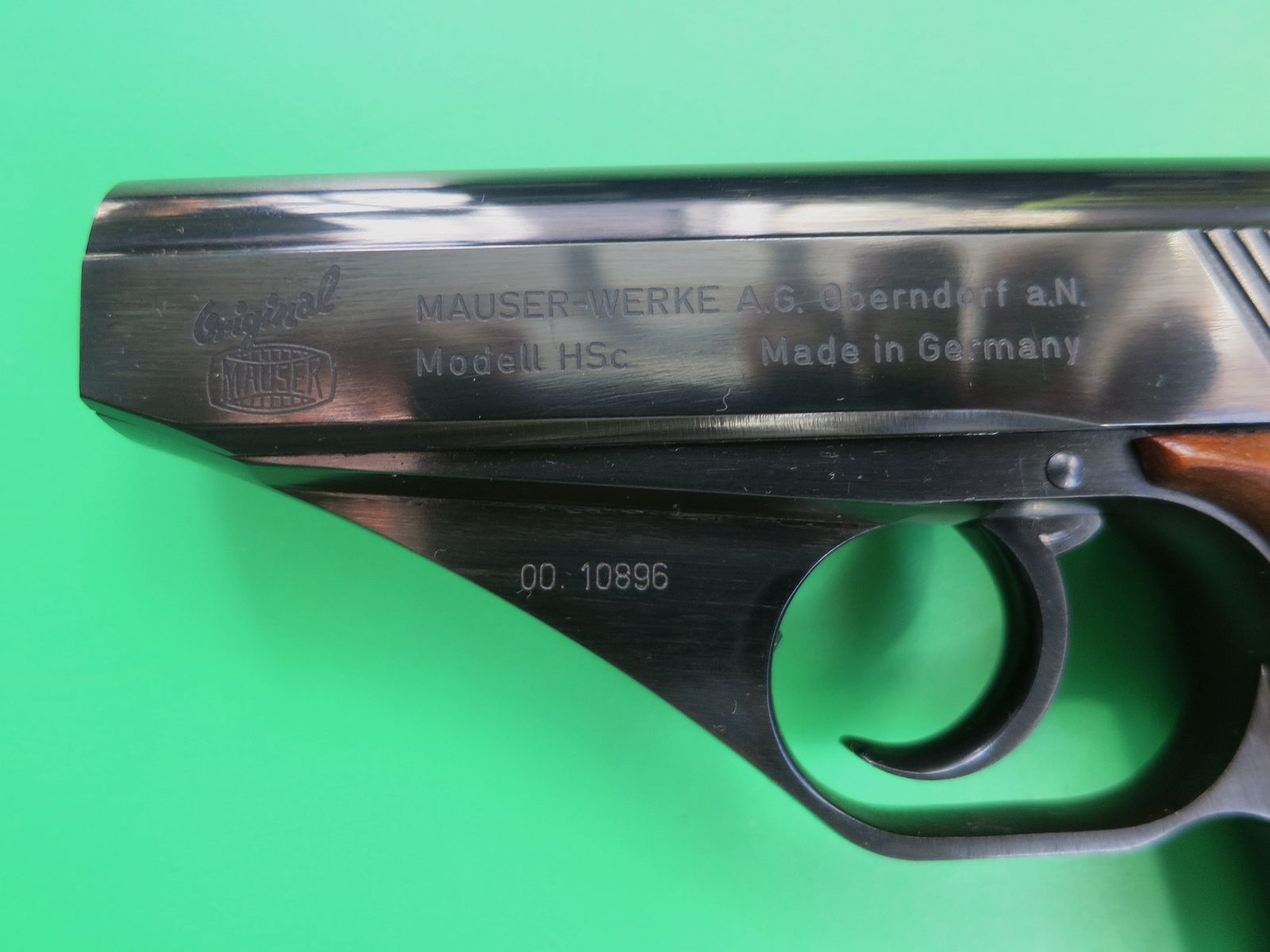 Mauser HSc, 9 mm Kurz, original Zubehör, wie neu!  -Sammlerwaffe-     #58, Bild 4 von 12