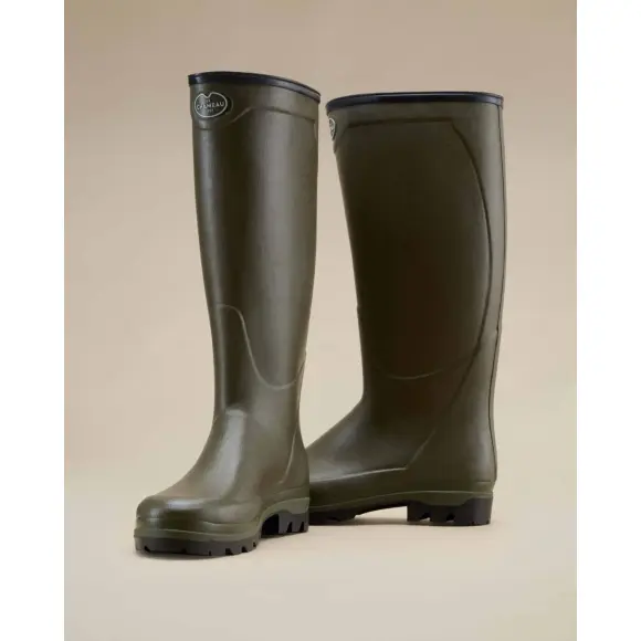 Country Cross Stiefel Le Chameau Neopren Grün Chameau, Bild 9 von 16