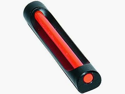 PARABELLUM Mira de Aluminio con Fibra óptica roja Round 6 x 25