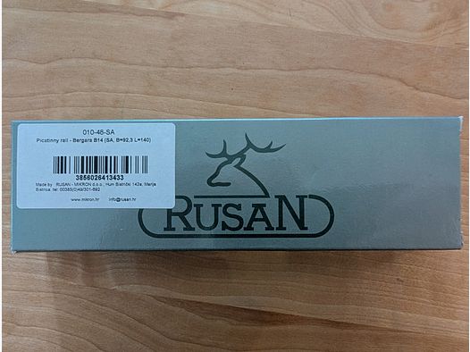 Rusan Picatinny rail acciaio Bergara B14 SA