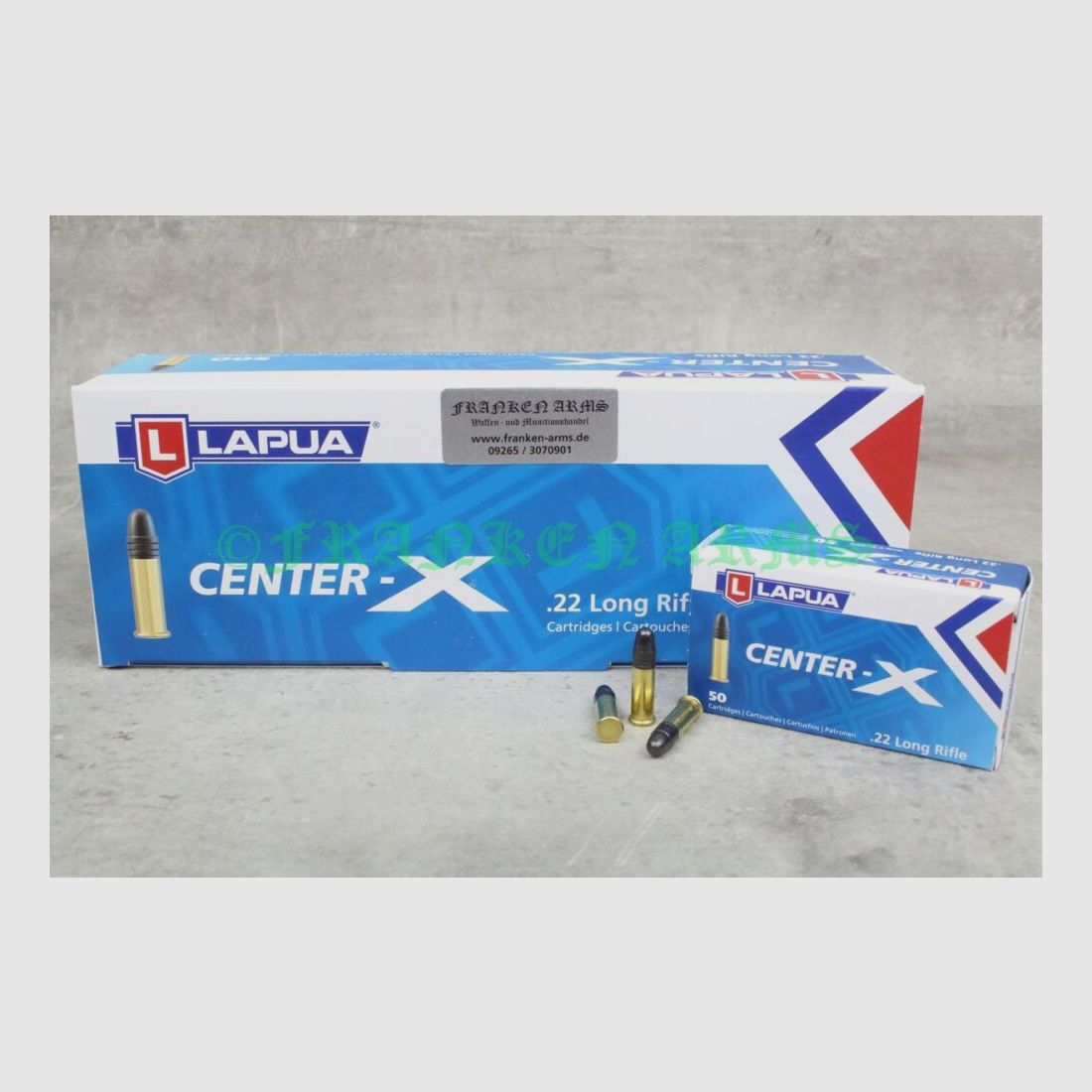 Lapua CENTER-X 50 pieces tiered prices