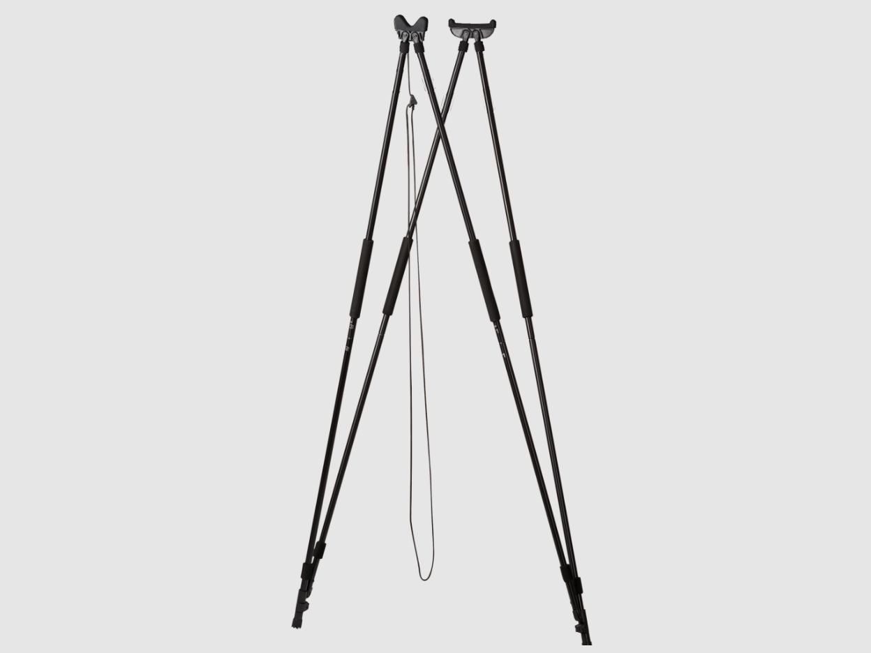 Supporto per tiro Seeland a 4 gambe, nero