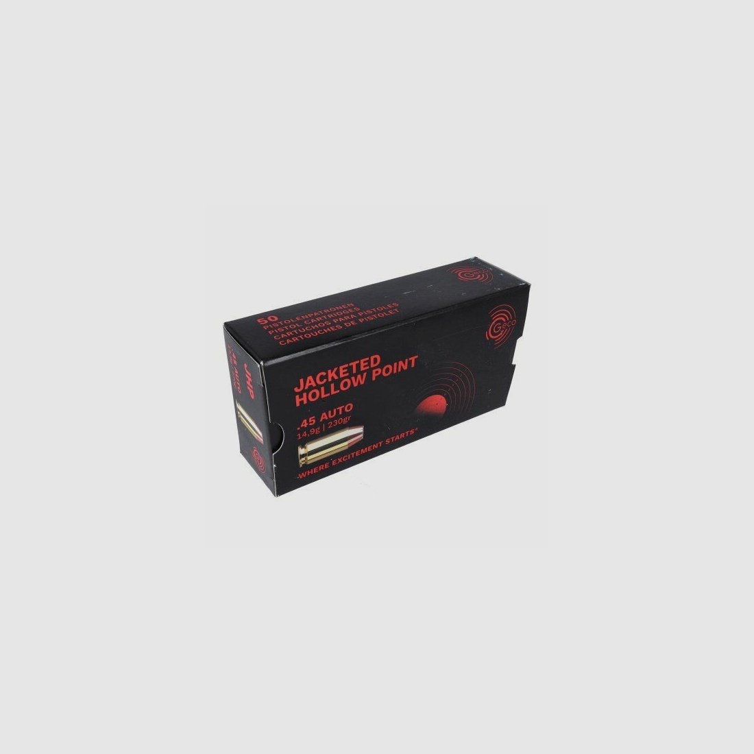 GECO Hollow Point 230gr .45 Auto