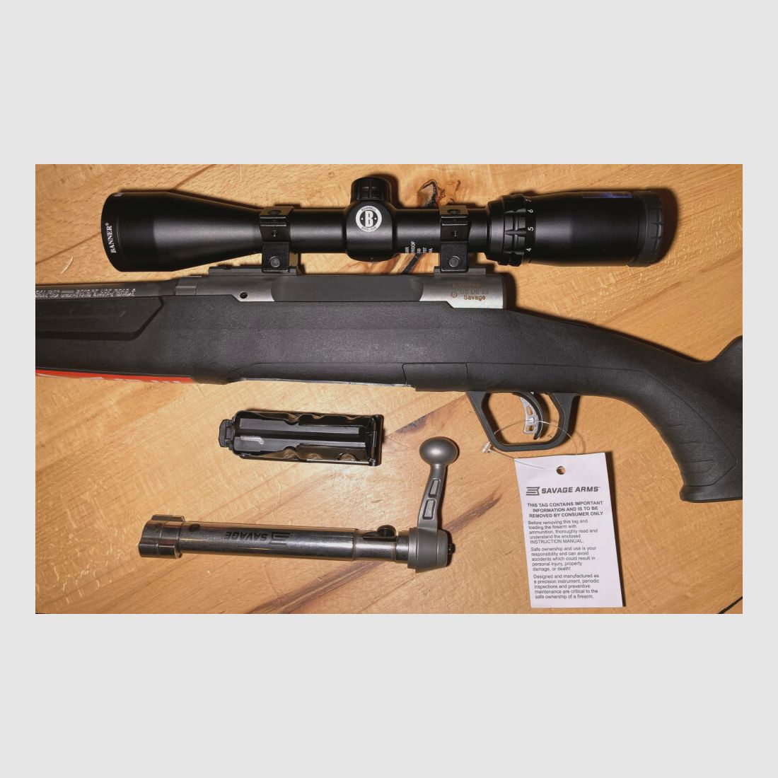 Savage Axis II XP 6,5 Creedmoor m. Bushnell Banner 3-9x40