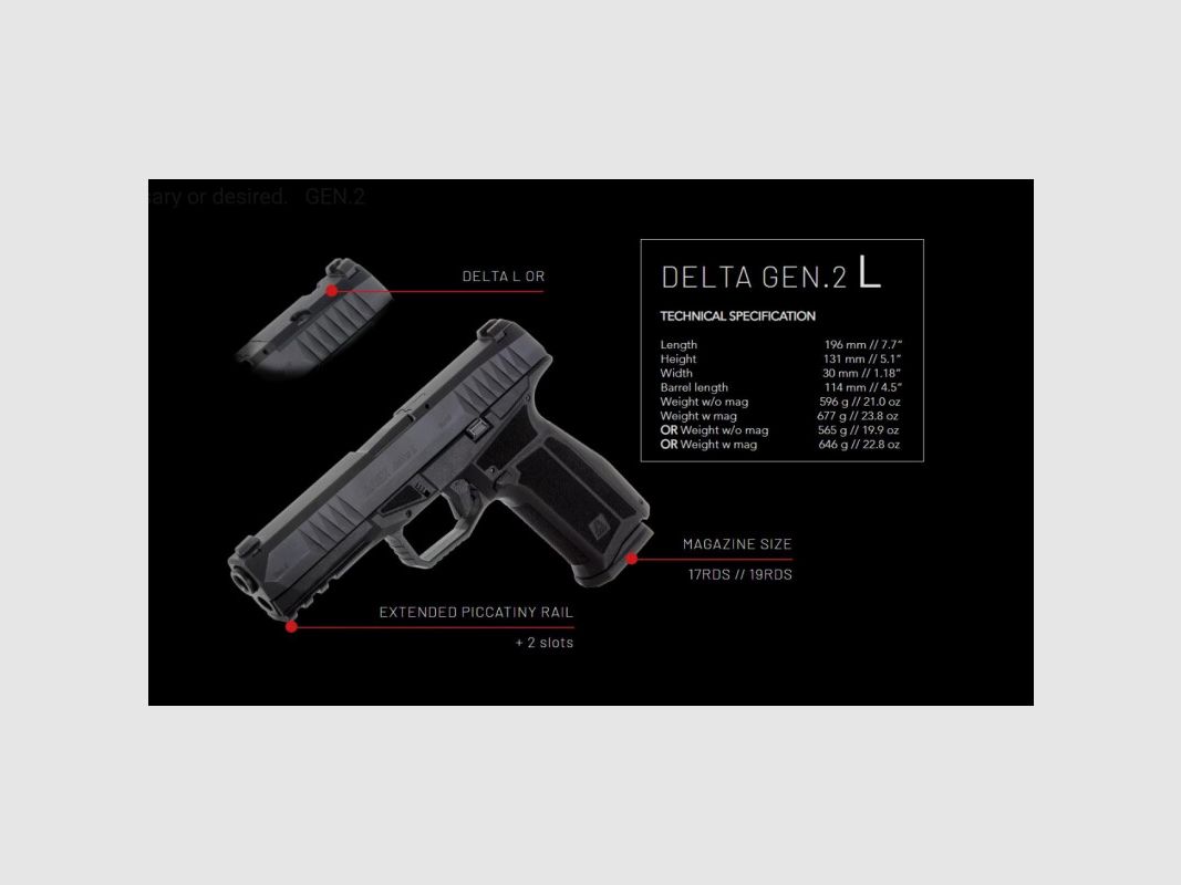 Arex Delta L Gen 2 OR, imagen 3 de 6