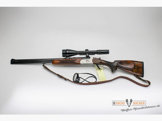 BBF Over-and-Under Combination Gun Antonio Zoli Cal. 16/70 + 6.5x57R with EStL .22 Hornet and S&B 2.5-10x56