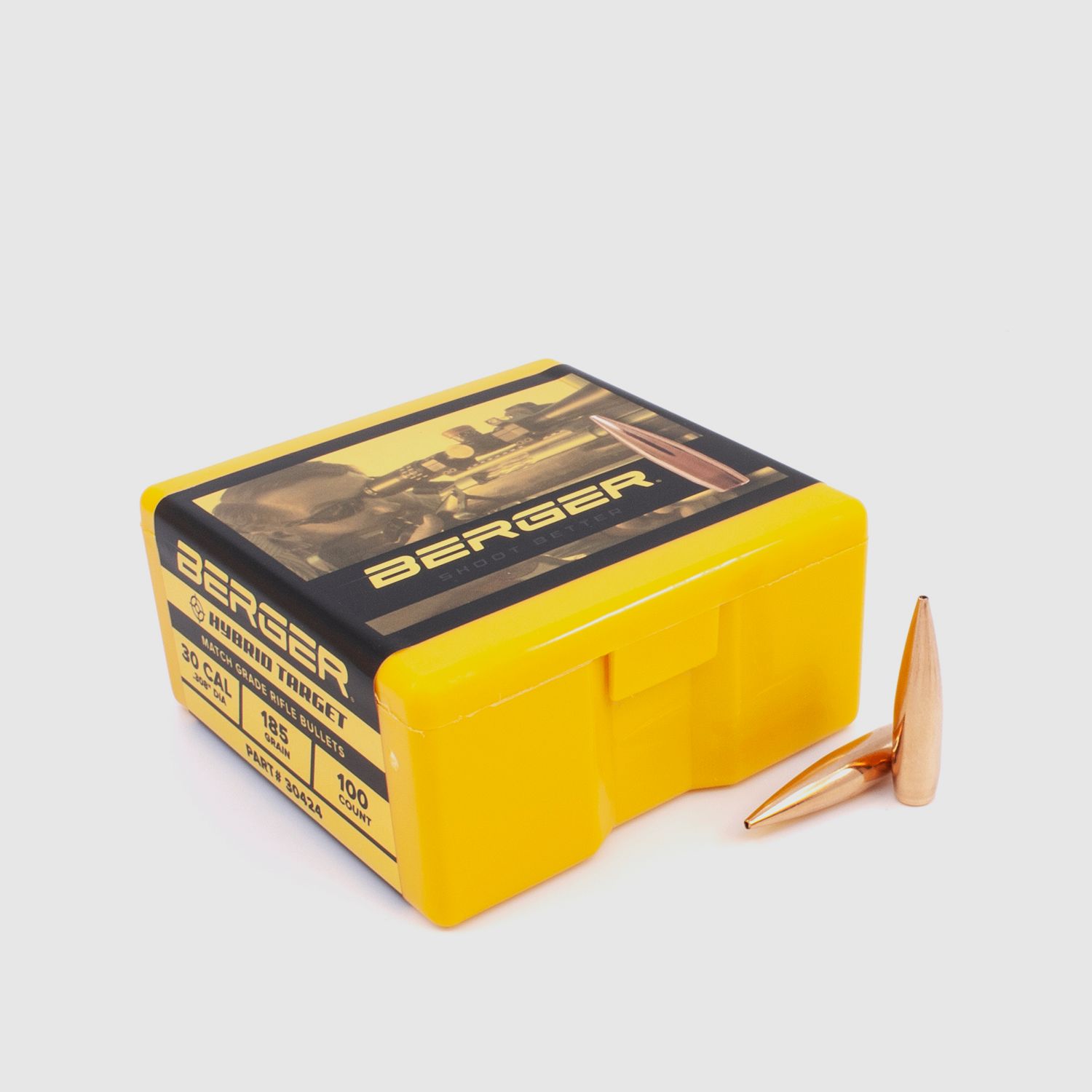 Berger Geschoss .30 Hybrid Target 185GR 100 Stück