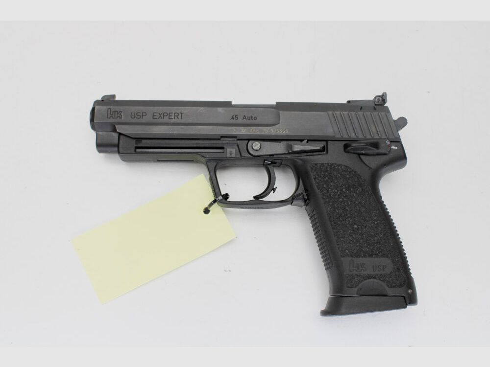 Pistola H&K HK USP EXPERT calibre .45 ACP maletín .45Auto